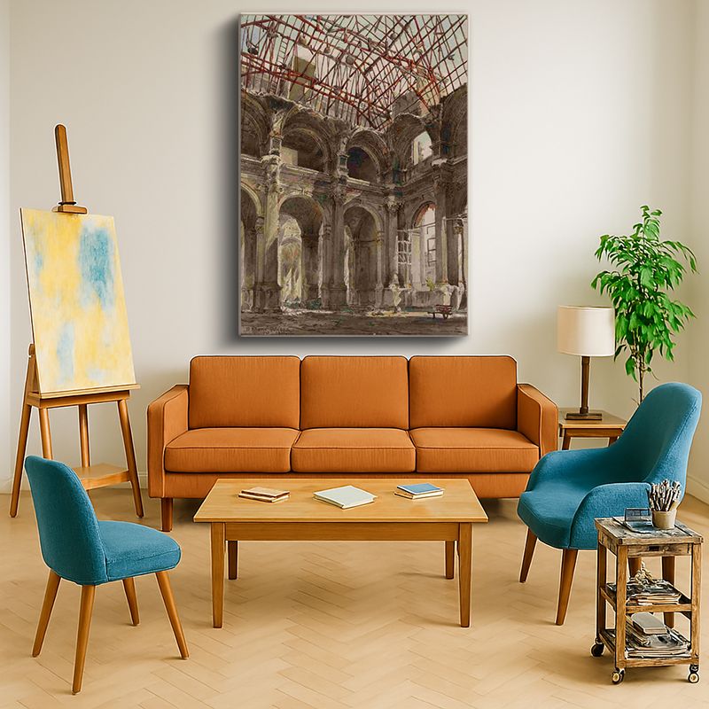 Ressam Kanvas Tablo 197